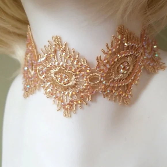 Amrita Singh Marta Lace Choker - Picture 6 of 10